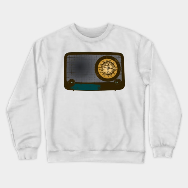 Radio Crewneck Sweatshirt by BasicBarcelona